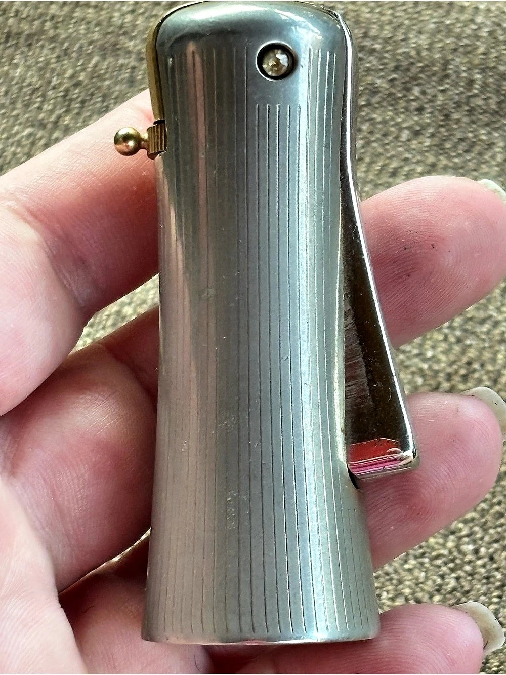 Ronson Viceroy Vintage Silver Lighter